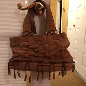 Donna Karan Suede Bag